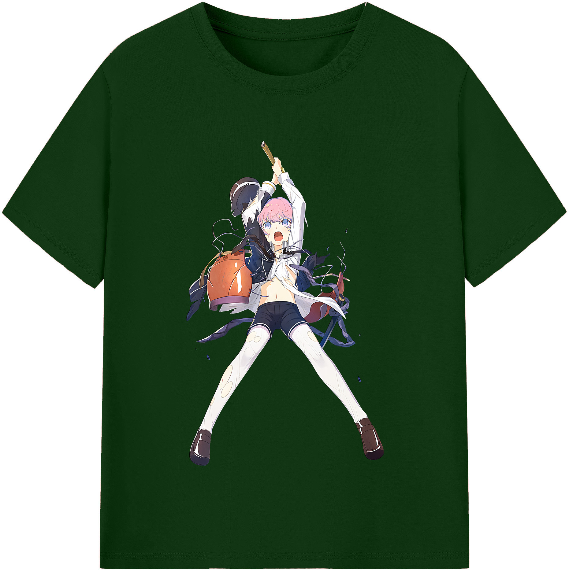 （画像用） 刀剣乱舞 Touken Ranbu 綿100％半袖Tシャツ（フロントプリント）